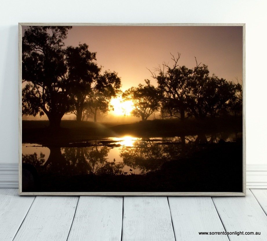 "Sunrise at Narran River Crossing" : Pic 45 - Image 4